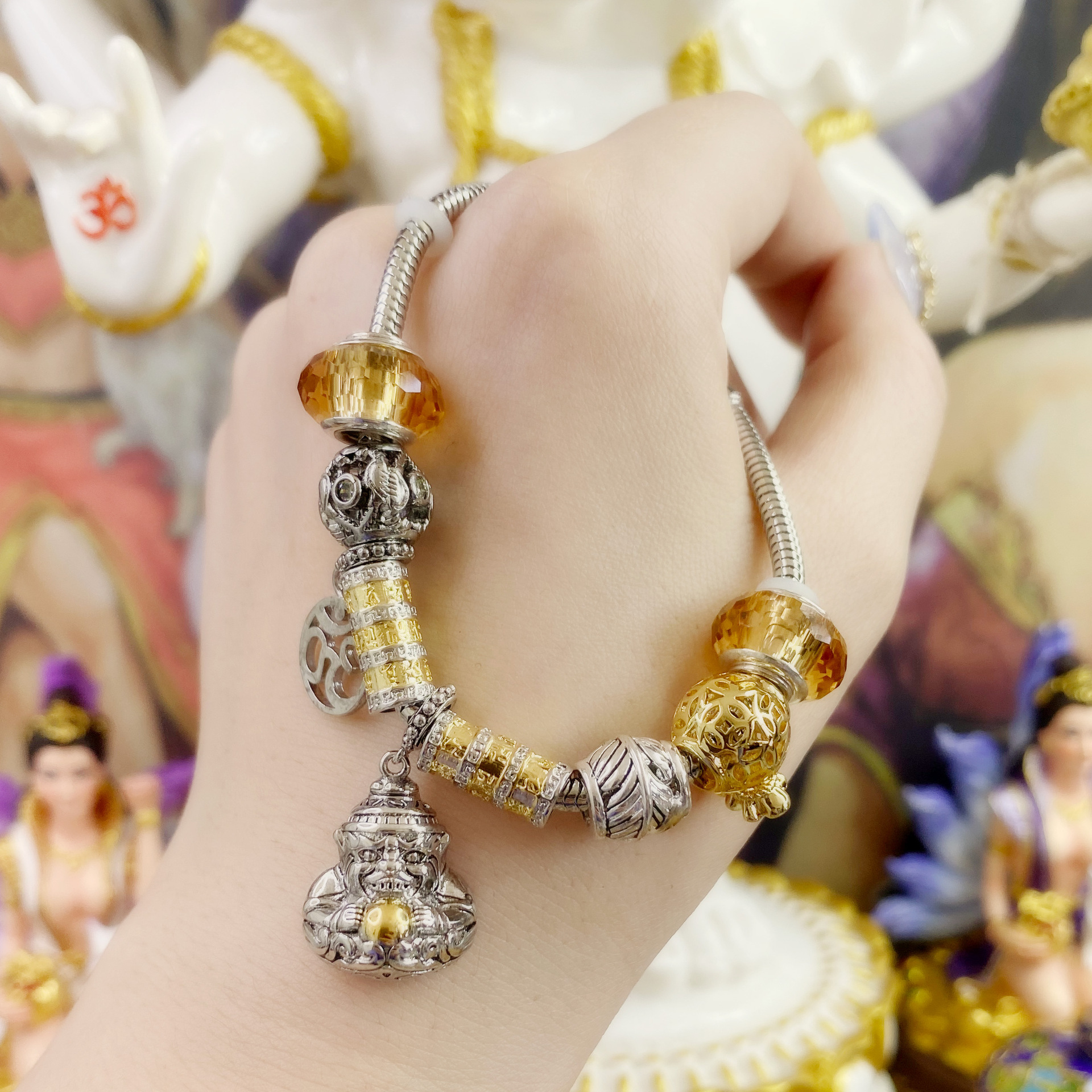 泰国佛牌真品 古巴啼 古巴thip 拉胡 象神 狐仙手链 手镯 饰品