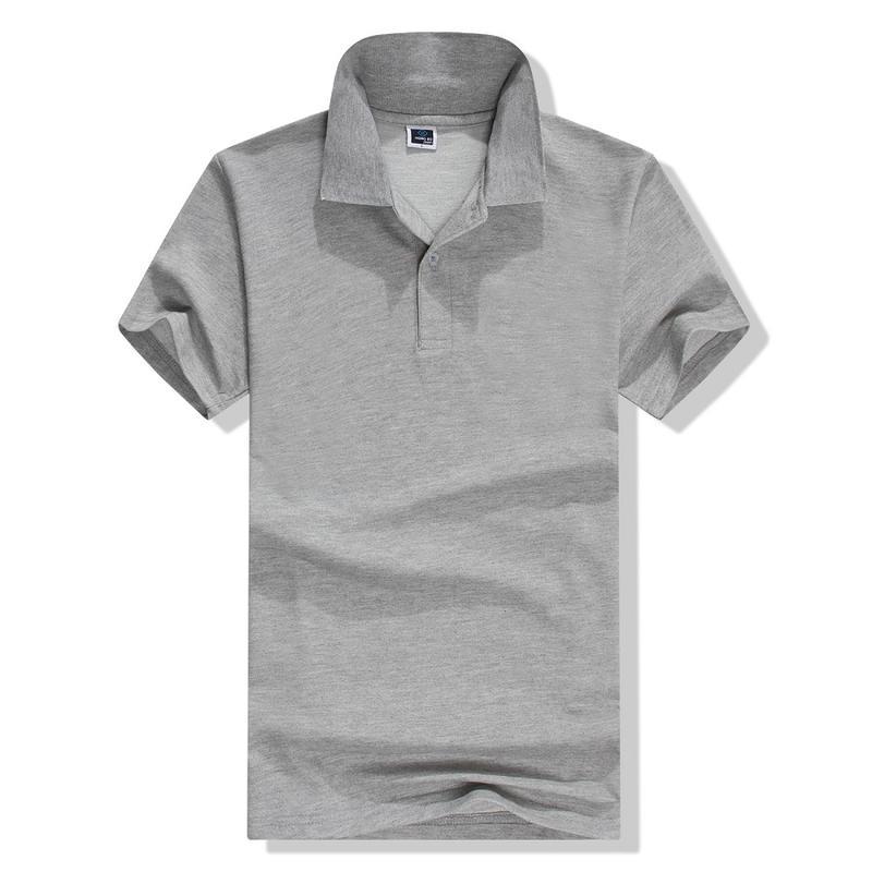 Polo Shirt Lapel Short Sleeve Customized Printed Logo Work Wear Work Clothes Group Enterprise Advertising Shirt T-shirt Printing Embroidery