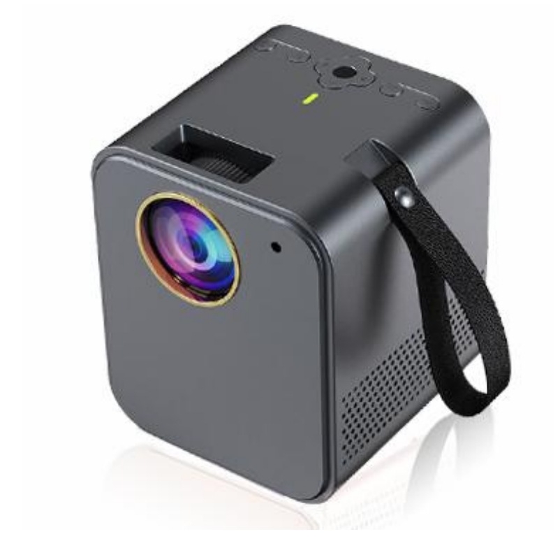 跨境便携200寸投影仪4k家庭影院全封闭智能投影仪手机同屏批发