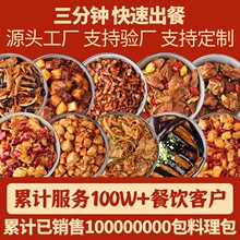 外卖料理包商用速食中式快餐盖浇饭预制菜冷冻半成品方便菜肴美食