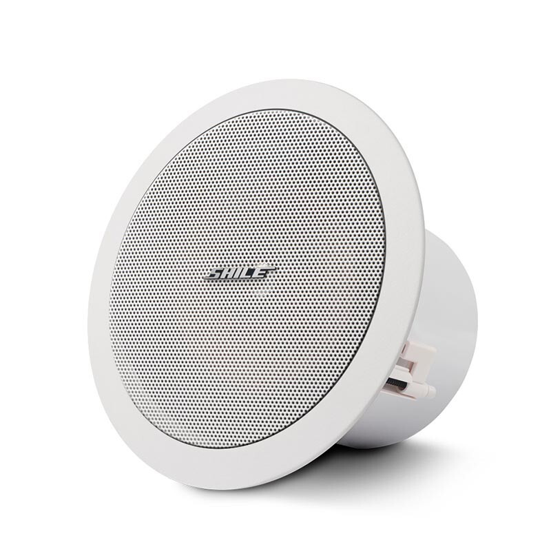 狮乐(shile) bx-206吸顶音箱天花定阻喇叭音响室内吊顶式6.5英