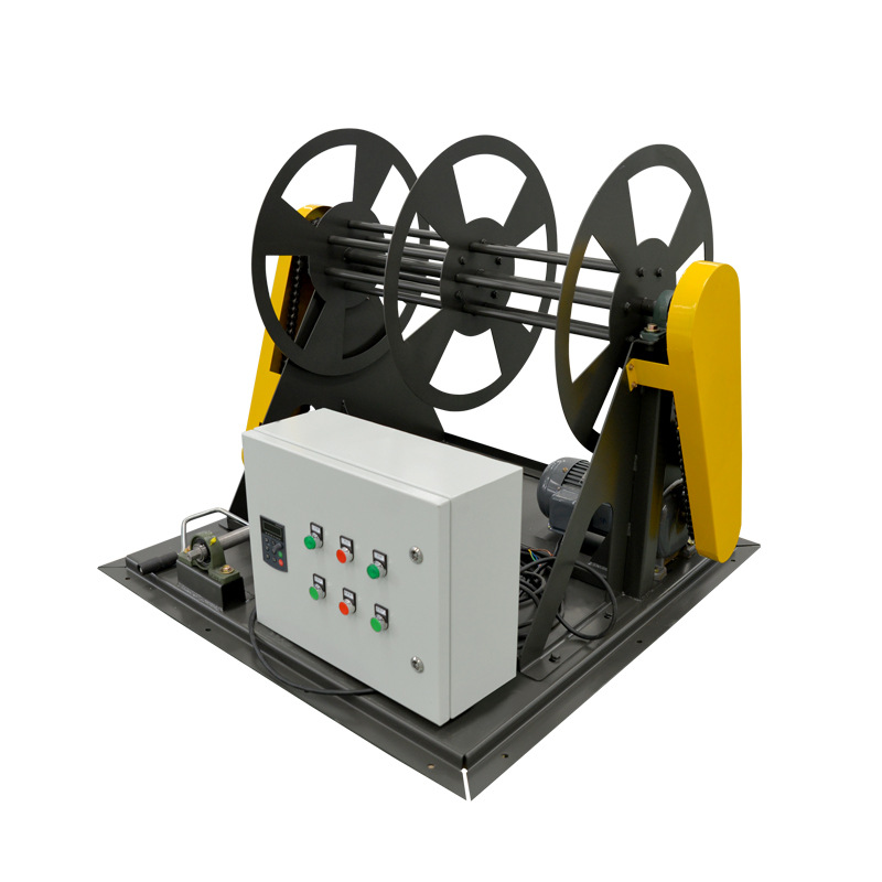 华全发电机配套电动电缆绞盘移动盘线盘电线缠绕盘70米32芯