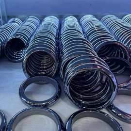 高纯度太赫兹手镯 黑胆石提纯太赫兹能量石 健康磁疗太赫兹镯子