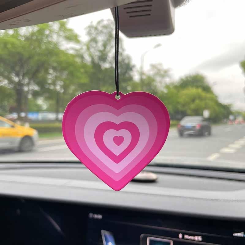 Cross-Border New Arrival Acrylic Automobile Hanging Ornament Fruit Series Car Rearview Mirror Pendant Backpack Keychain Accessories