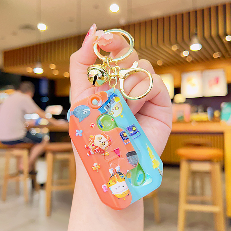 Tiktok Same Luminous Radish Knife Gravity Knife Internet Celebrity Keychain Decompression Pressure Reduction Toy Wholesale Schoolbag Pendant