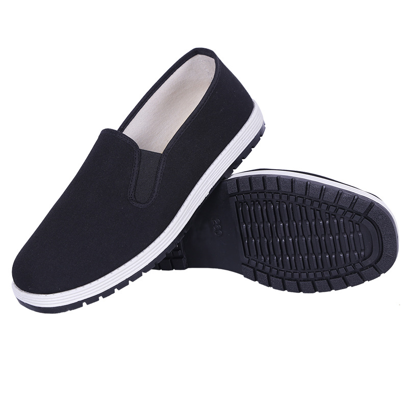 Car Resin Sole Cloth Shoes Comfortable Wear-Resistant Old Beijing Cloth Shoes Strong Cloth Soles Canvas Two Cotton Single Layer Shoes