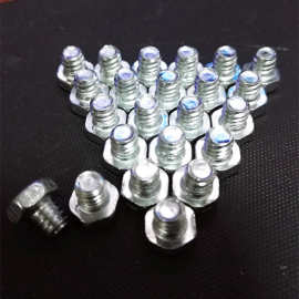 监控摄像头螺丝电镀摄像机螺钉镀锌摄像头配件固定螺丝英制防锈