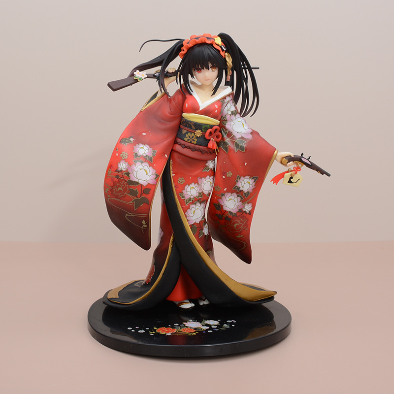 约会大作战 时崎狂三 和服狂三 98k枪艳姿站姿 模型摆件盒装手办