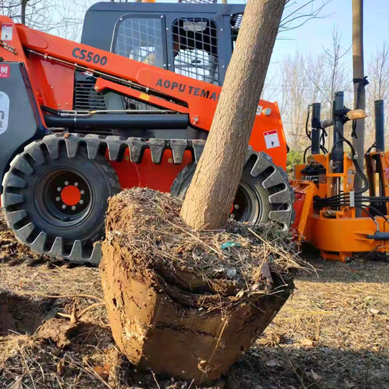 苗圃园林用圆弧式挖树机林业刨树履带式移树机果树白蜡树移栽机