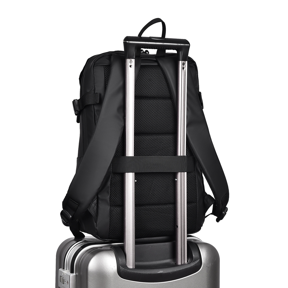 Cross-Border Delivery Backpack Multi-Functional Large Capacity Casual Simple Computer Backpack Men's Business Commute Backpack