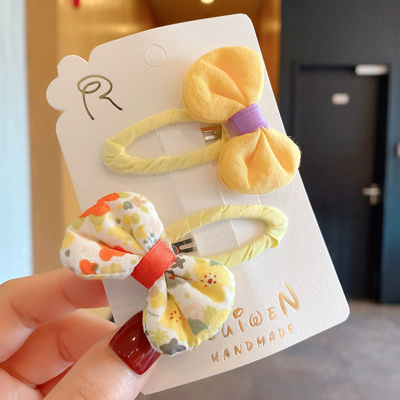 儿童宝宝发夹子头饰女童最新款蝴蝶结发卡小女孩碎发神器发饰卡子