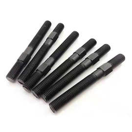 m12-m30中间外六角双头牙螺栓中间六角注塑机床模具压板螺丝