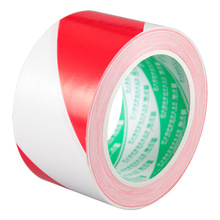 PVC红白线警示胶带斑马胶带警戒线隔离带彩色地标线5S地面标识划