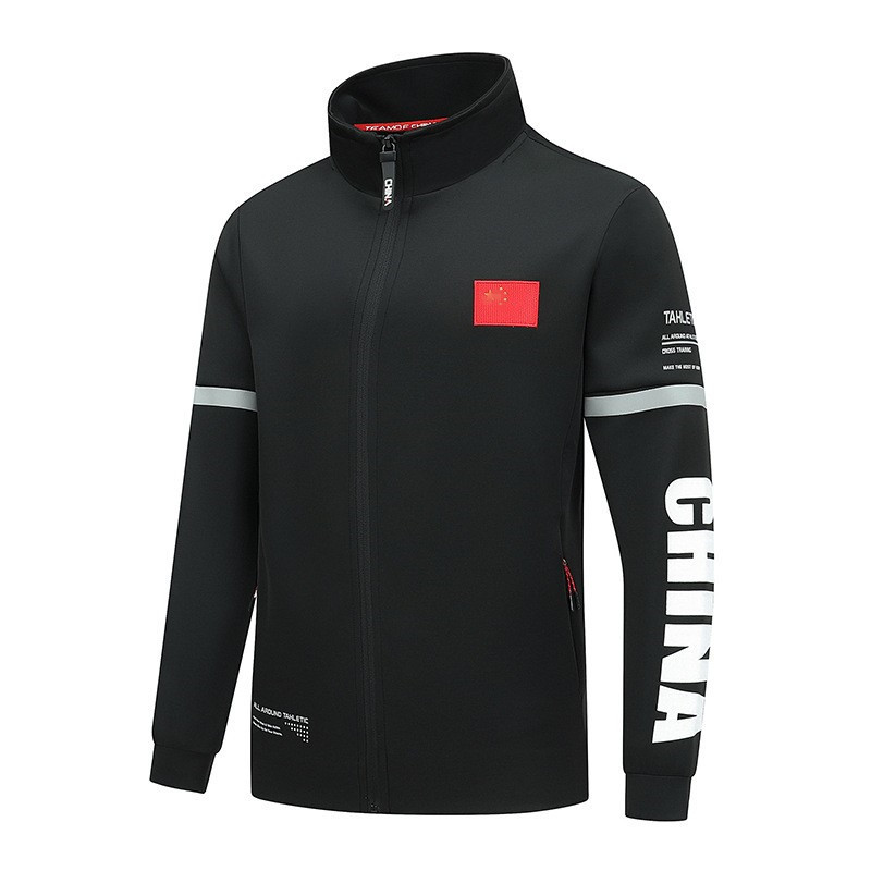 春秋中国队运动服套装国服男女体育生训练服外套团体运动会出场服