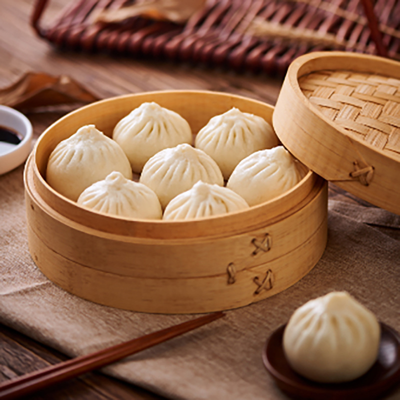 三全发面小笼包kg约个杭州早餐小包子冷冻半成品