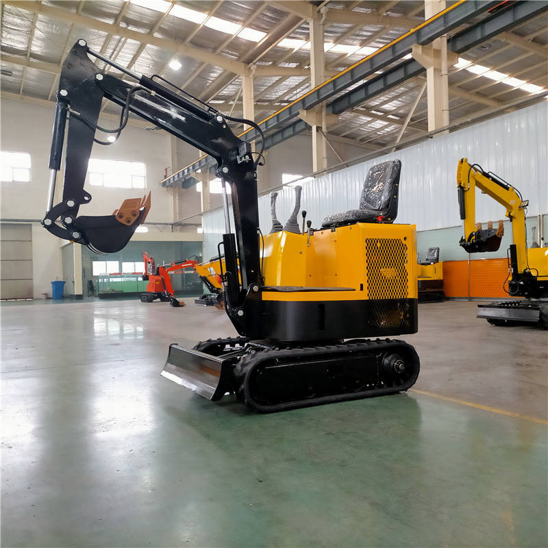 2万左右小型挖掘机履带式挖沟机工程小勾机图片农用果园挖土机