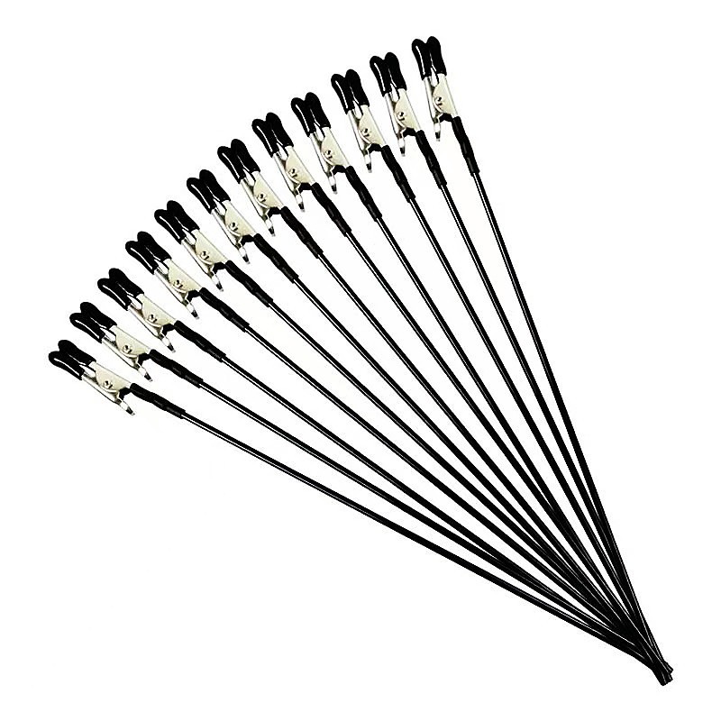 厂家现货模型上色夹金属鳄鱼夹包胶软头喷漆夹军事手办喷涂固定夹