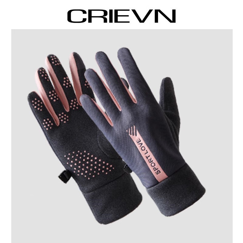 Gloves Wholesale Warm Men and Women Autumn and Winter Cold-Proof Windproof Outdoor Riding Non-Slip Touch Screen Waterproof Sports Driving