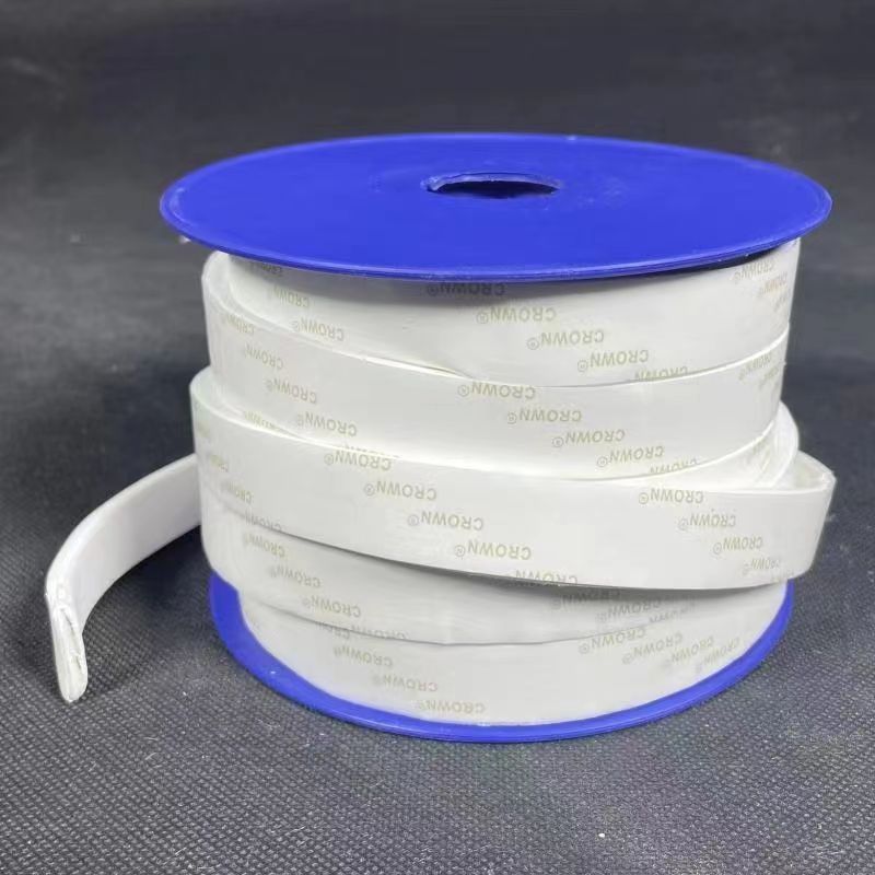 四氟弹性带膨体带海绵条耐腐蚀风管法兰密封条ptfe密封条自粘带