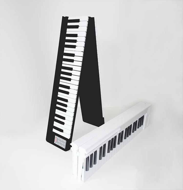 博锐 拼接折叠 便携式88键电钢琴 小白也能轻松学会弹琴