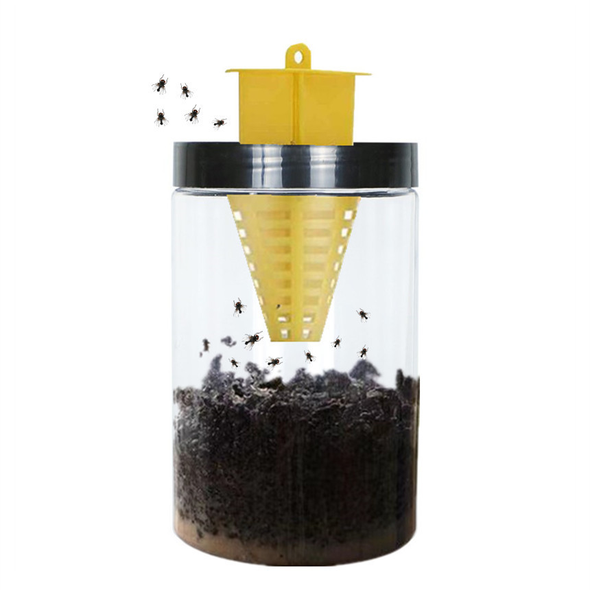 新款果蝇灭蝇器 捕蝇器 灭蝇瓶 苍蝇瓶 苍蝇诱捕器-阿里巴巴