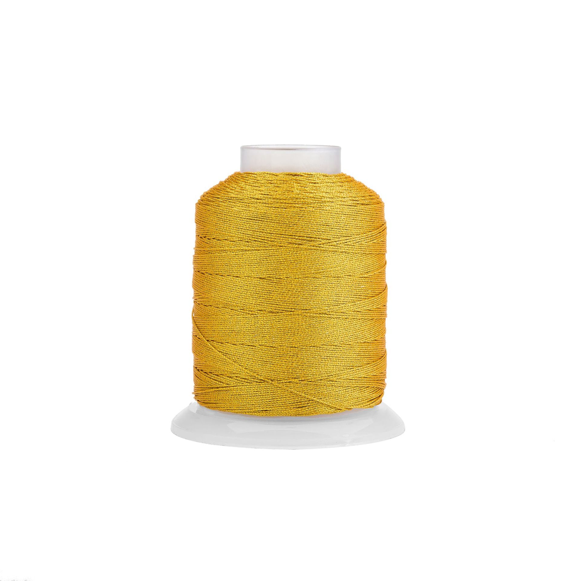 Jr Film-Added Short Stout Rolls of Gold Thread Color Gold Thread Thread Wear-Resistant Non-Fading Non-Scattered Strand 3.6.9.12 Strand DIY Handmade