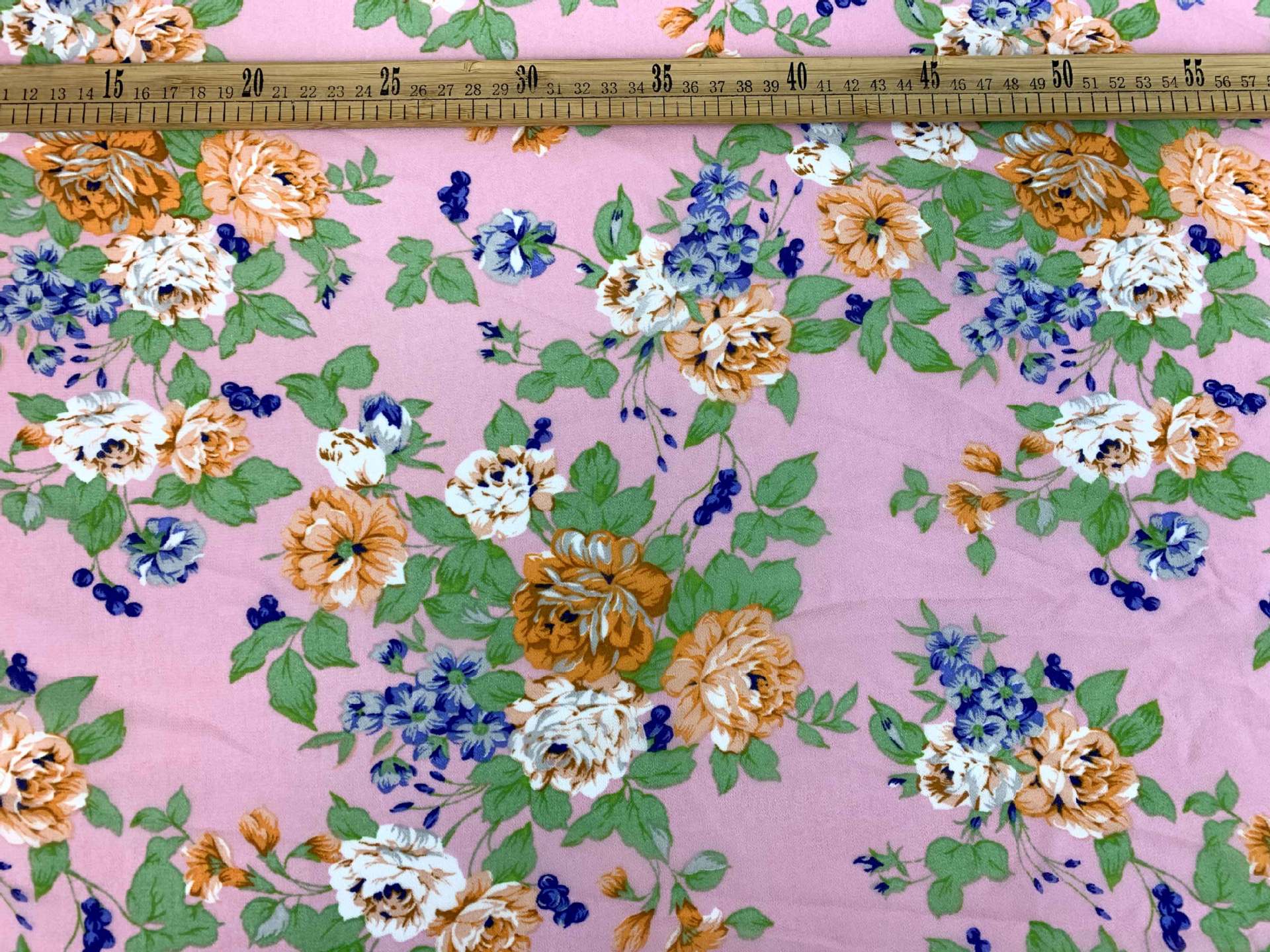 珍珠雪纺 亚马逊碎花连衣裙时装面料 时尚雪纺丝巾装饰布印花布料