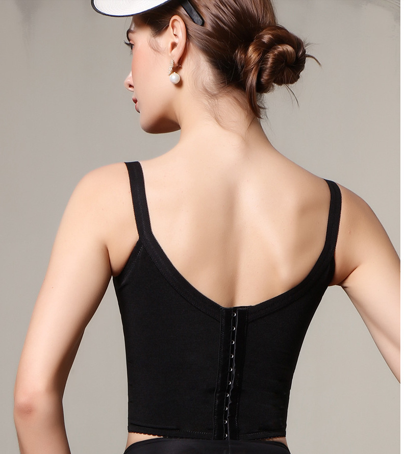 安提尼亚情迷巴黎无钢圈长文胸聚拢收副乳身材管理器内衣塑身模具