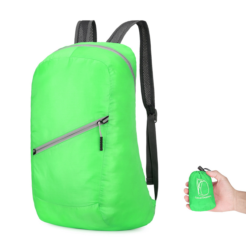 New Cross-Border Outdoor Foldable Backpack Ultra-Light Portable Travel Backpack Men's and Women's Ultra-Thin Sports Backpack