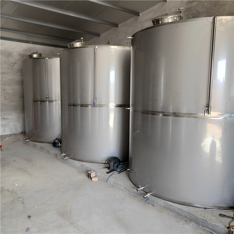 大型储酒罐糖化罐发酵罐酒精罐  不锈钢发酵米酒罐立式卧式液体罐