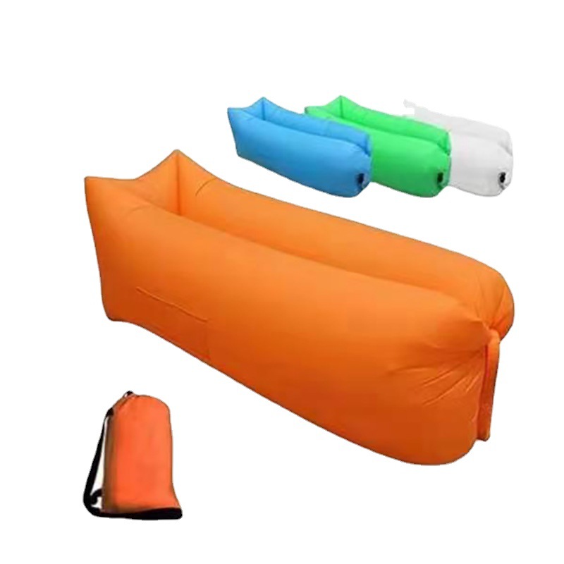 Inflatable Sofa Lazy Sofa Outdoor Inflatable Mattress Air Sofa Portable Storage Picnic Camping Carrying Air Cushion