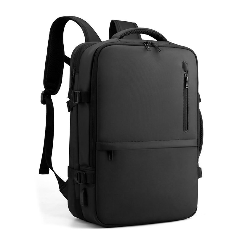 Derm Backpack Men's Business Commute Backpack USB Charging Backpack 15.67-Inch Computer Bag Expansion Backpack