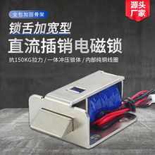 LY-2454电磁锁小型电锁 DC12V24V电控锁加固型门锁机柜电子锁