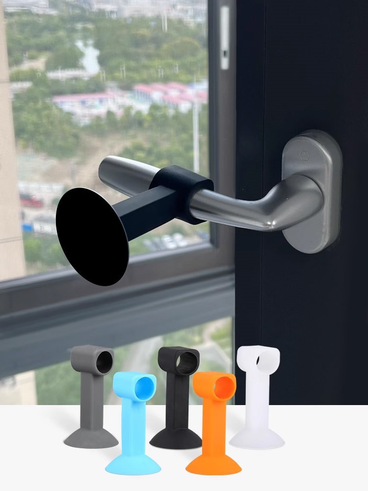 门吸门挡器免打孔新款门阻吸门把手固定门碰硅胶静音缓冲防撞神器
