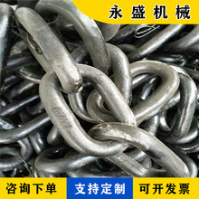 工业用焊接起重链条拉力大任性强矿用圆环链条g80起重圆环链条