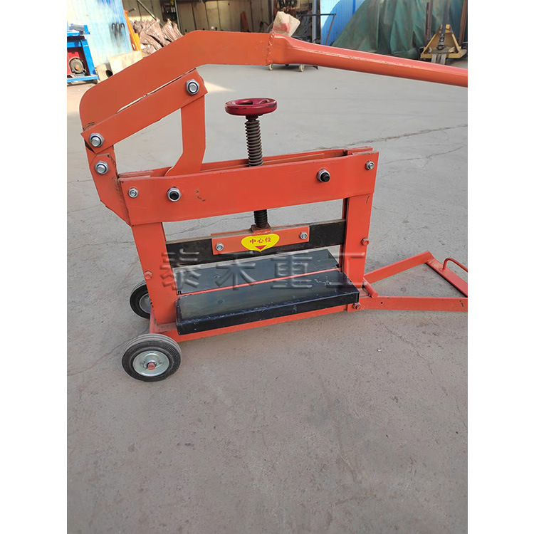 手动便携式泡沫砖切砖机 手动切砖机 小型步道砖切断机