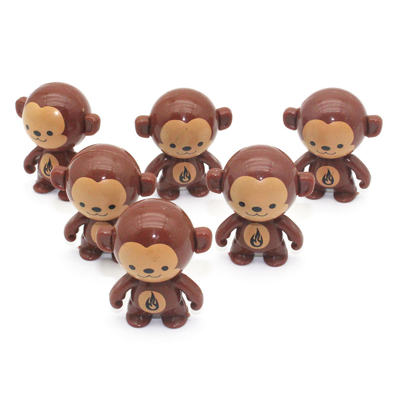 Lot Tumbler Cartoon Little Monkey Kid Toys Boys And Girls - Temu