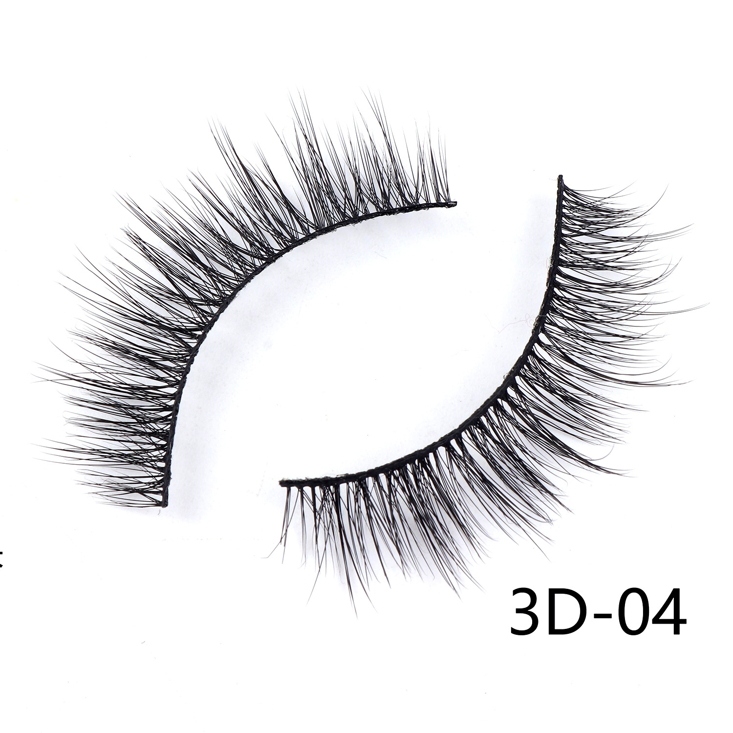 Manufacturers Supply Self-Adhesive Liquid Eyeliner Three Pairs of Eyelash Long Natural Eyelashes Liquid Eyeliner Tweezer Set