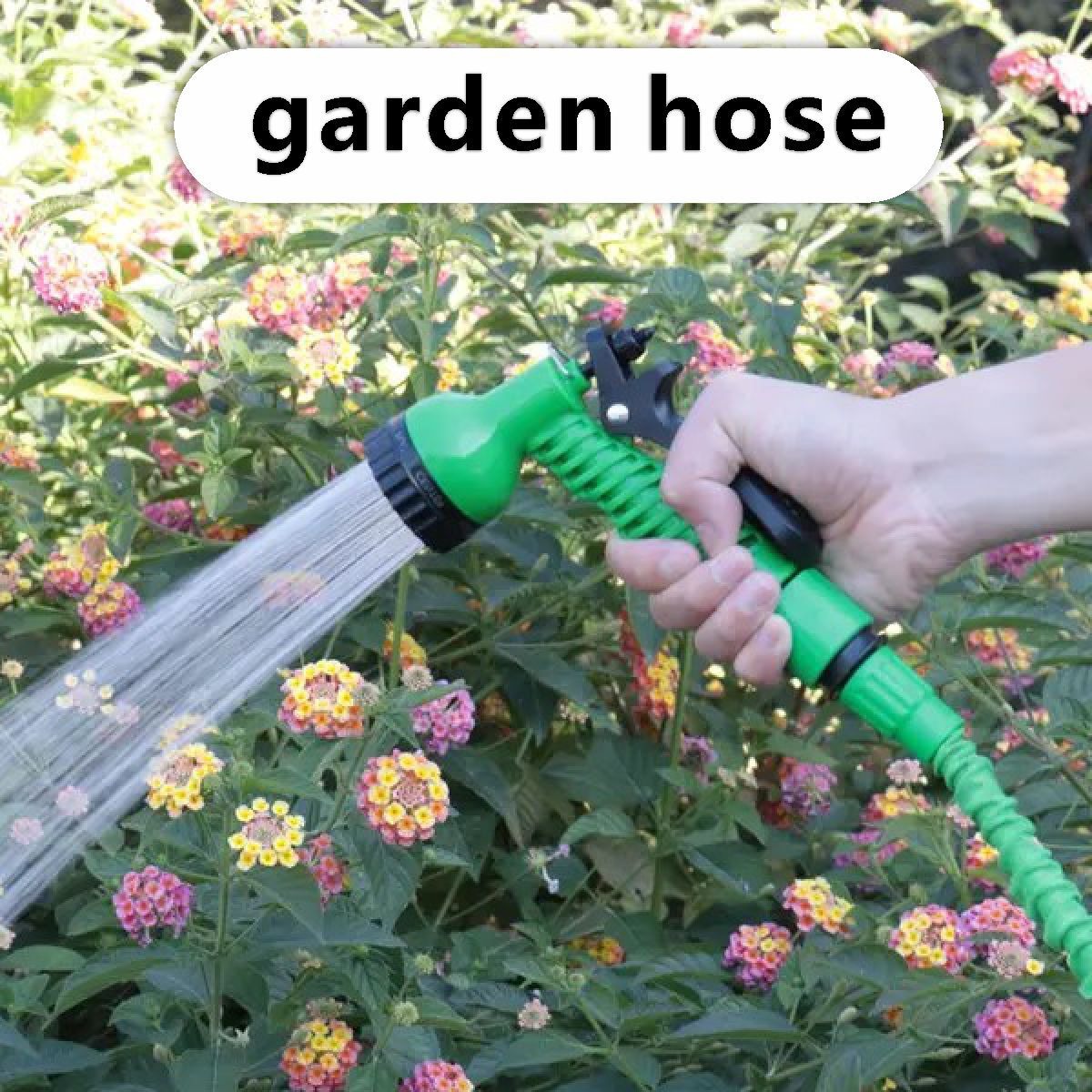跨境花园软管魔术伸缩水管套装高压洗车水枪浇花园艺水管