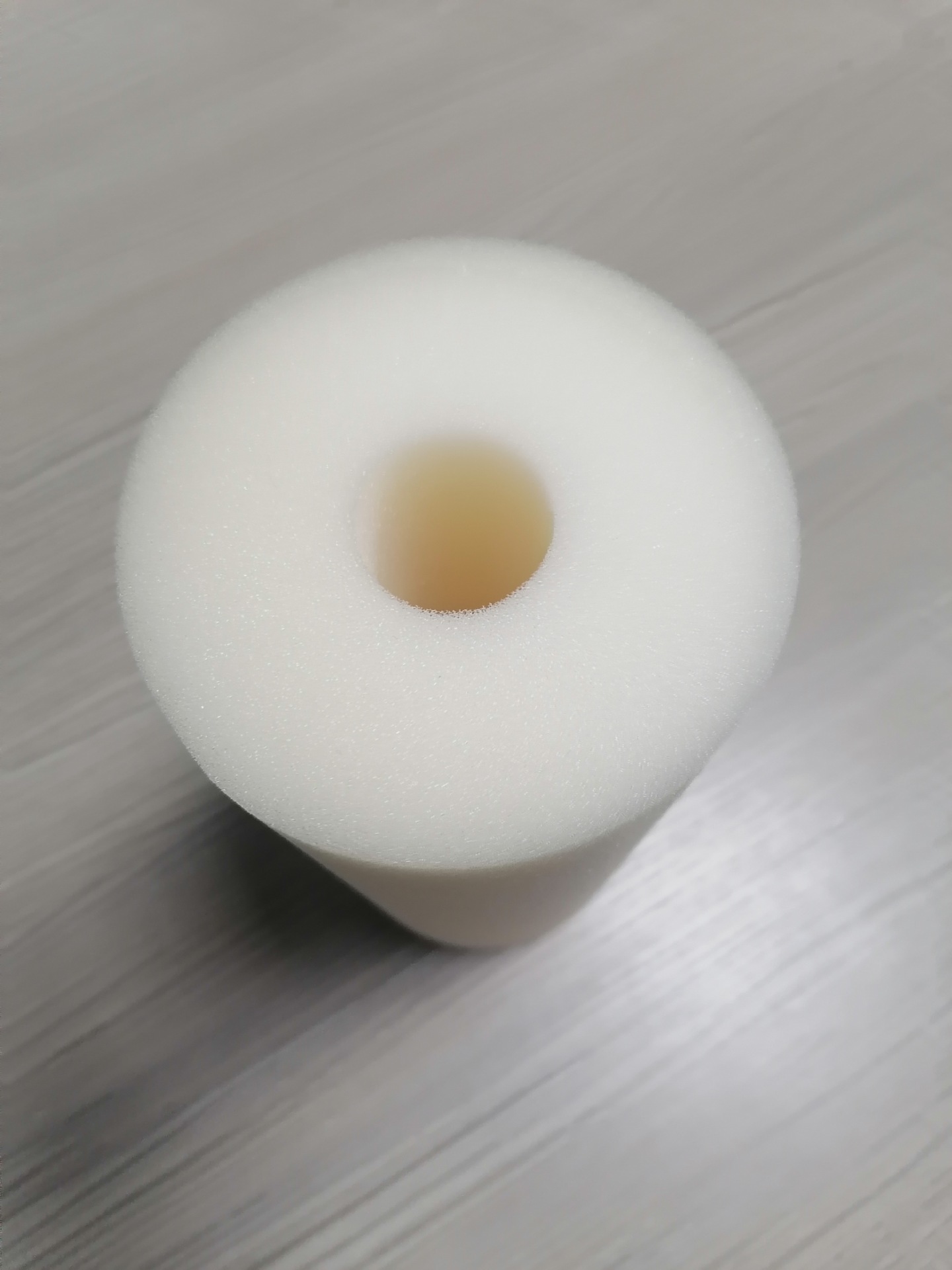 厂家供应高密度高回弹海绵柱耐磨清洗海绵管圆柱形中空发泡海绵