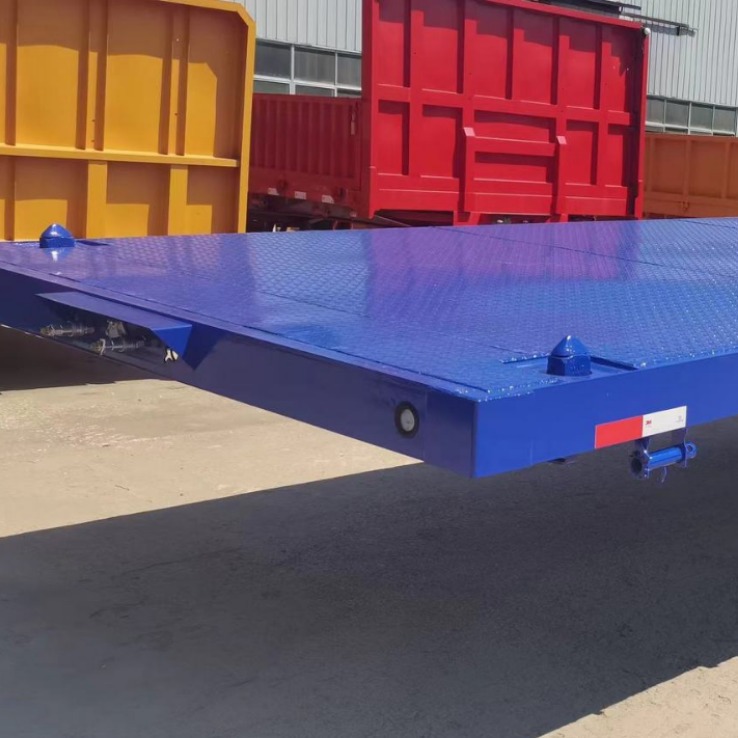现车出售40英尺平板半挂车港口码头集装箱运输车13米平板半挂拖车