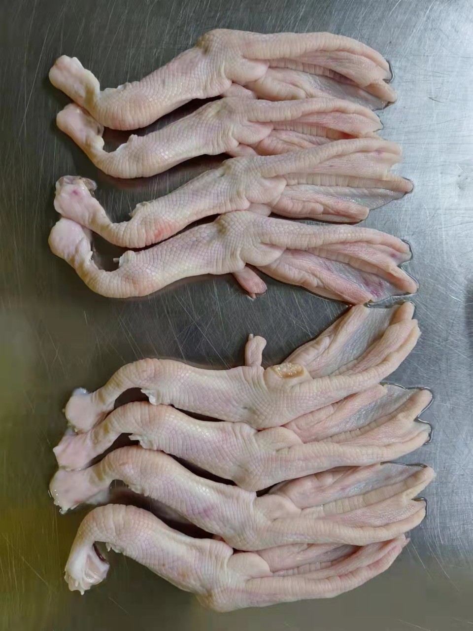 小鸭脚鸭掌2斤28～30个2斤一包一件24斤无断掌无瘀血白净一级靓货