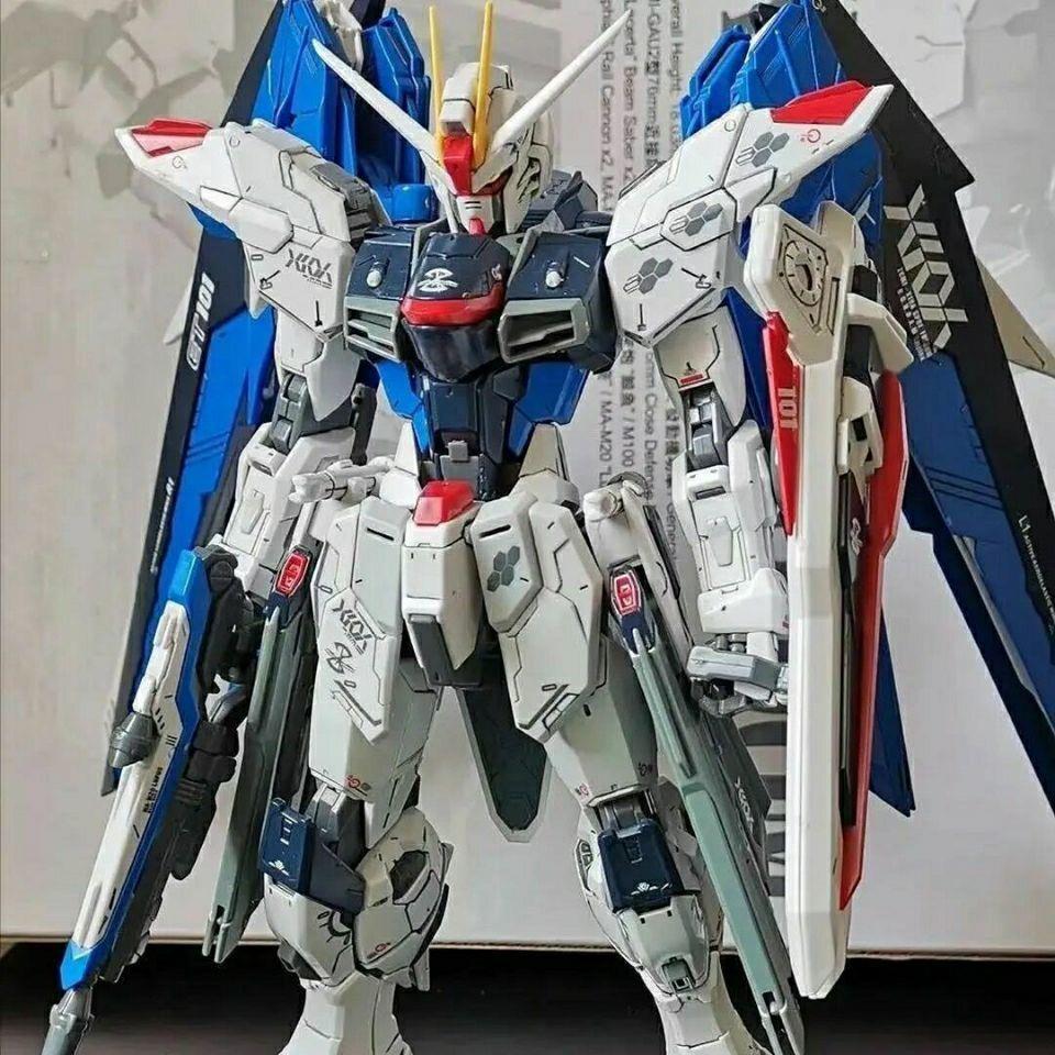 特价包邮大班mg高高拼装模型国产独角兽红异端核心创形者七剑00r