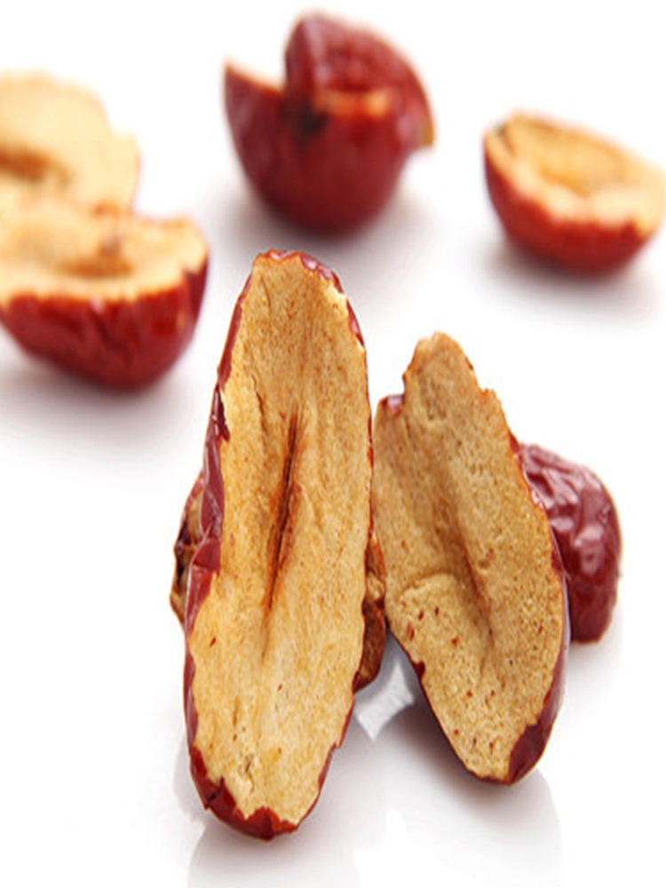 新疆红枣若羌去核枣条 无核枣片脆切片果干果肉500克泡水茶煮粥枣