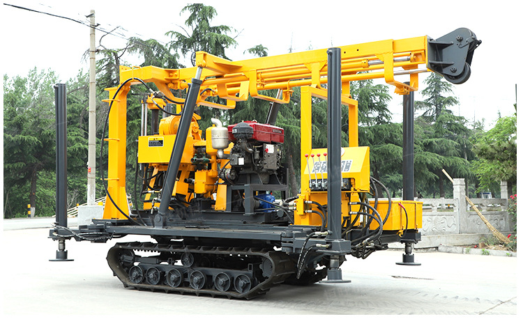 履带式液压水井钻机地质勘探岩心钻机房堪地勘取芯设备农用打井机
