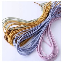 头绳材料发圈彩色六角款5米/卷皮筋原材料自制头绳配件diy手工