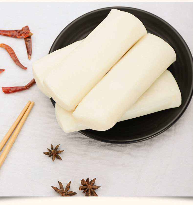 年糕现做弋阳手工风干切片条炒年糕真空包装白果代发亚马逊厂工厂