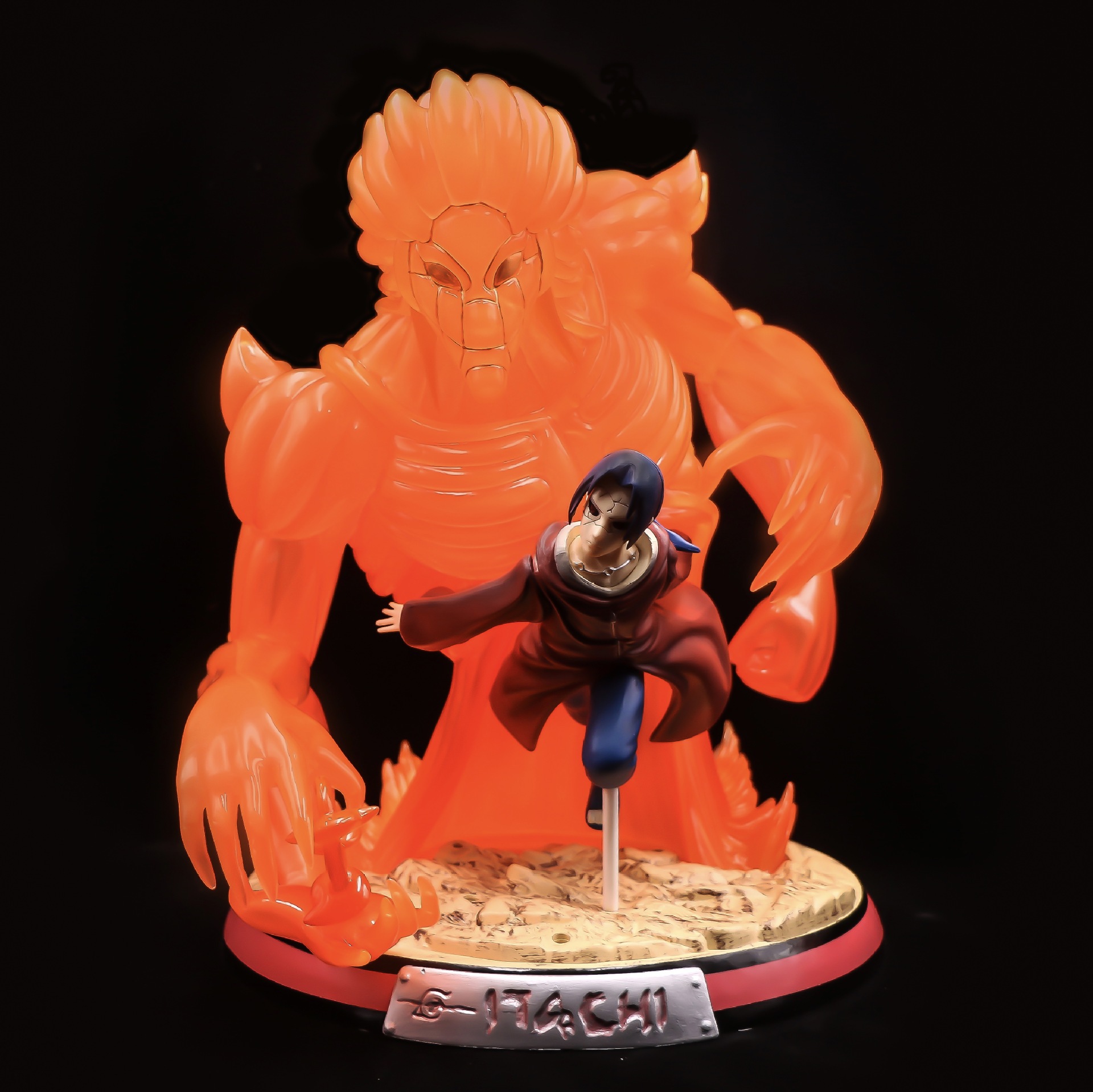 火影忍者 须佐能乎 gk 树枝六道鸣人 宇智波鼬 须佐雕像 手办