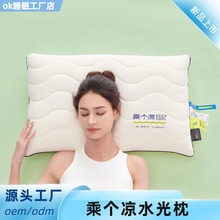 乘个凉水光枕软枕成人枕头 夏季枕头不变形颈椎枕头48*74cm清凉枕