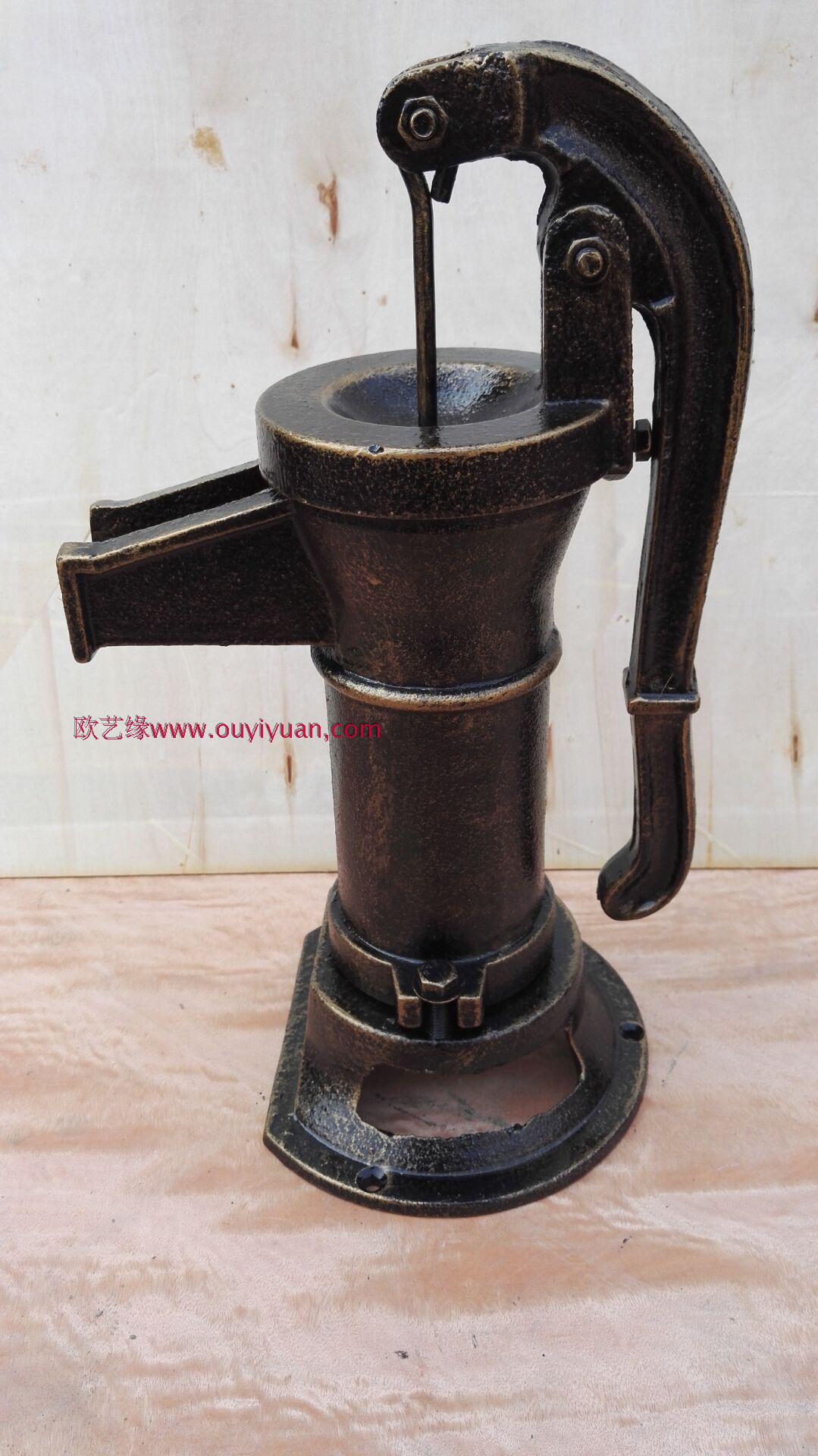手动摇离心泵压水器压水井老式农村井头公园家用铸铁件抽离心泵1